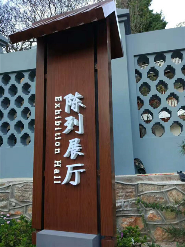 展廳導視牌