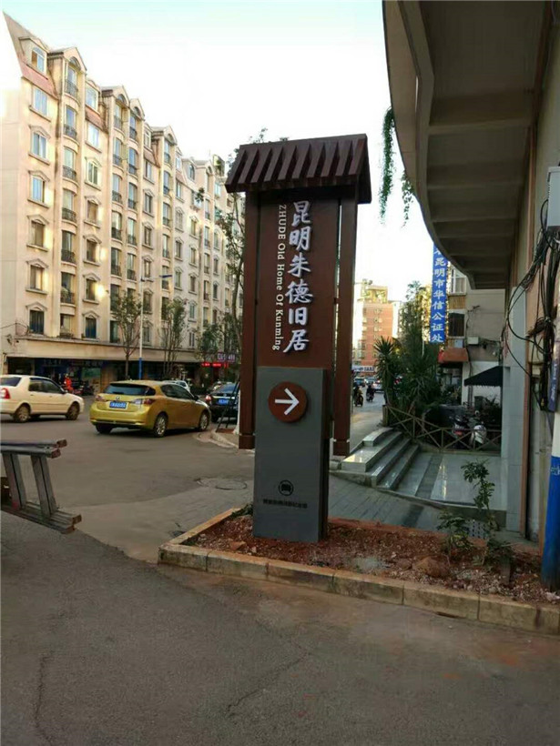 展廳導視牌