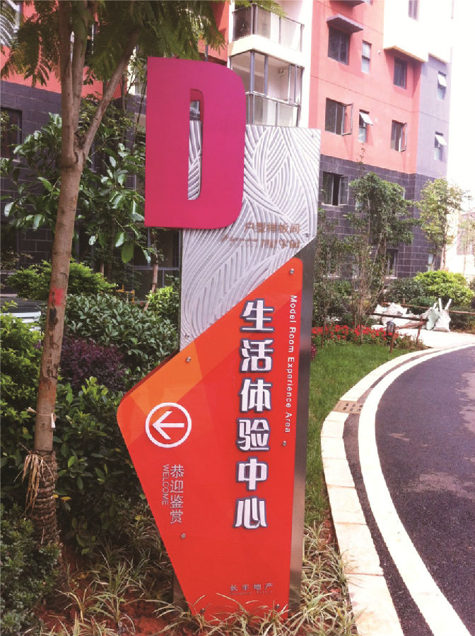樓盤導視牌
